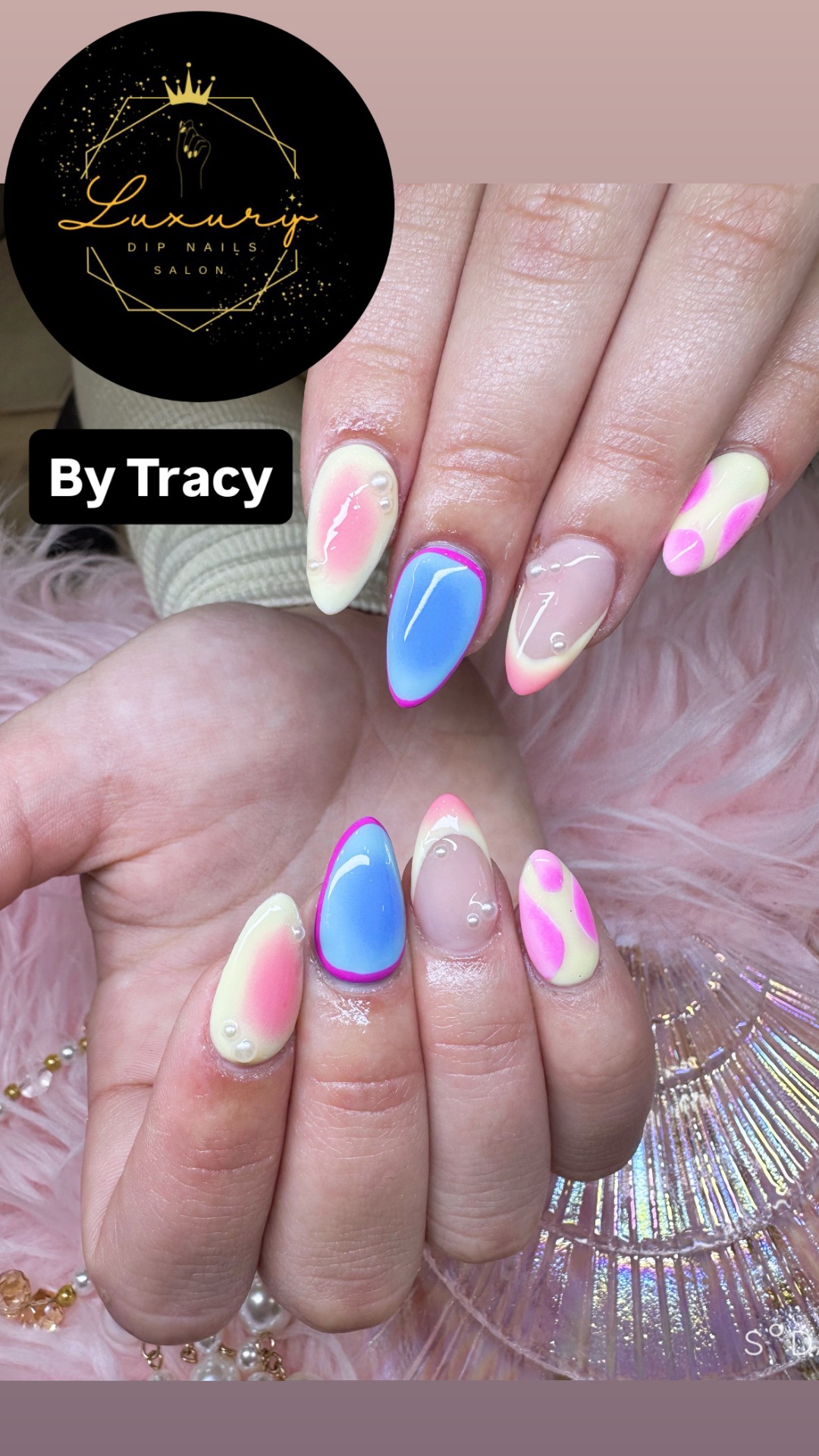 Almond Airbrush — By Tracy